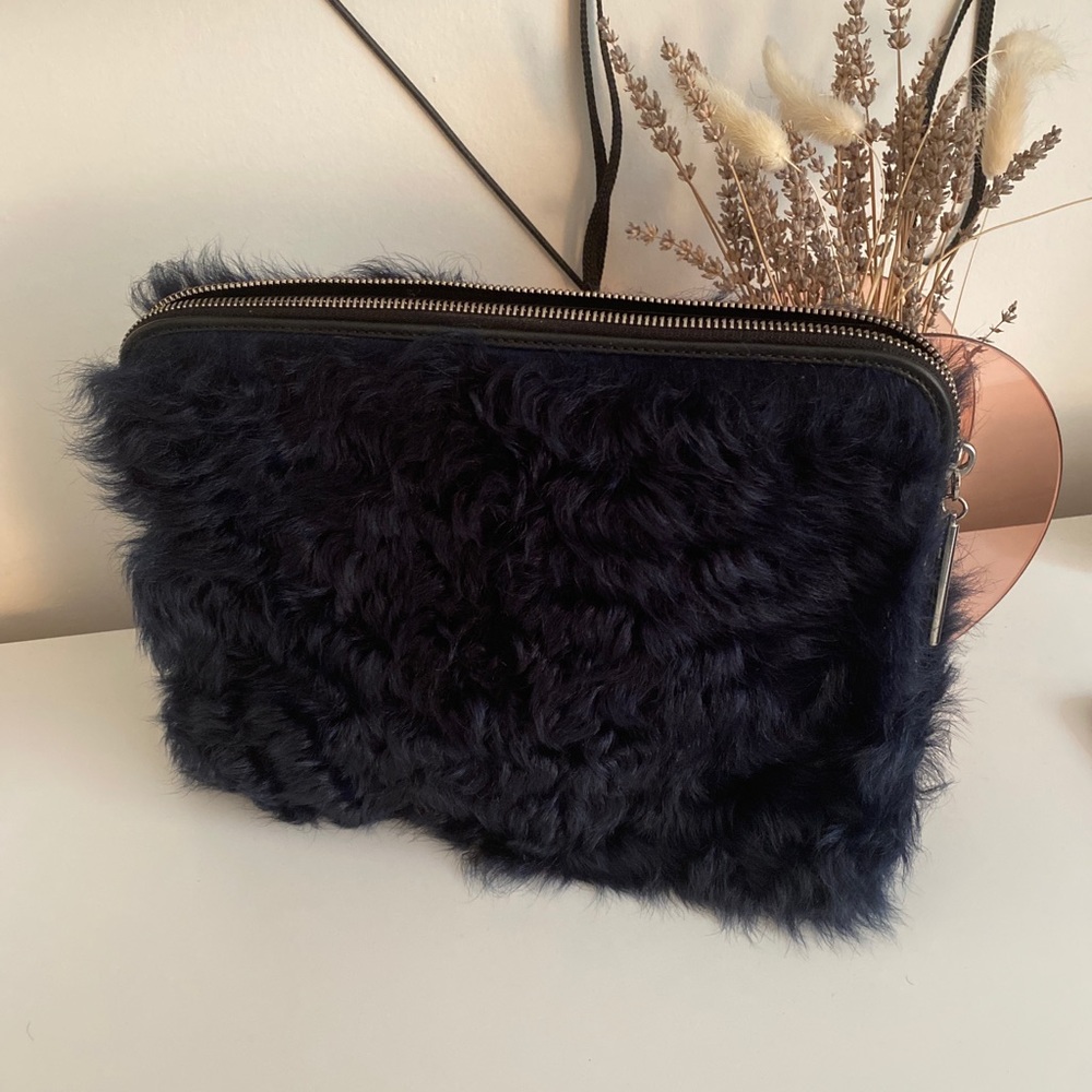 3.1 Phillip Lim Fur Clutch Bag
